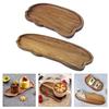 Handcrafted Solid Wooden Serving Pallet Heat Resistant Cloud Shape Organizers Tray For Hot Beverages And Table Setting