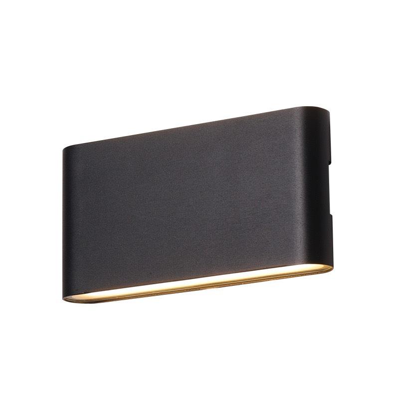 Ultra-Thin Waterproof Outdoor Wall Lamp - Long Strip Terrace & Courtyard Decorative Light
