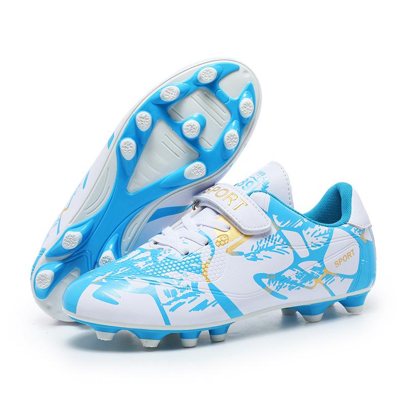 Scarpe da Calcio TF Borchiate per Uomo, Donna e Bambini - Scarpe da Calcio Pro per Erba Sintetica per Studenti delle Elementari