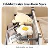 Bunk Bed Rail Organizer Space-Saving Hanging Rack Drillless Installation Sturdy and Stable for Children