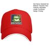 Men Baseball Hat Embroidered Pattern Adjustable Camping Cap Compact Wide Design Outdoor Activity Hat