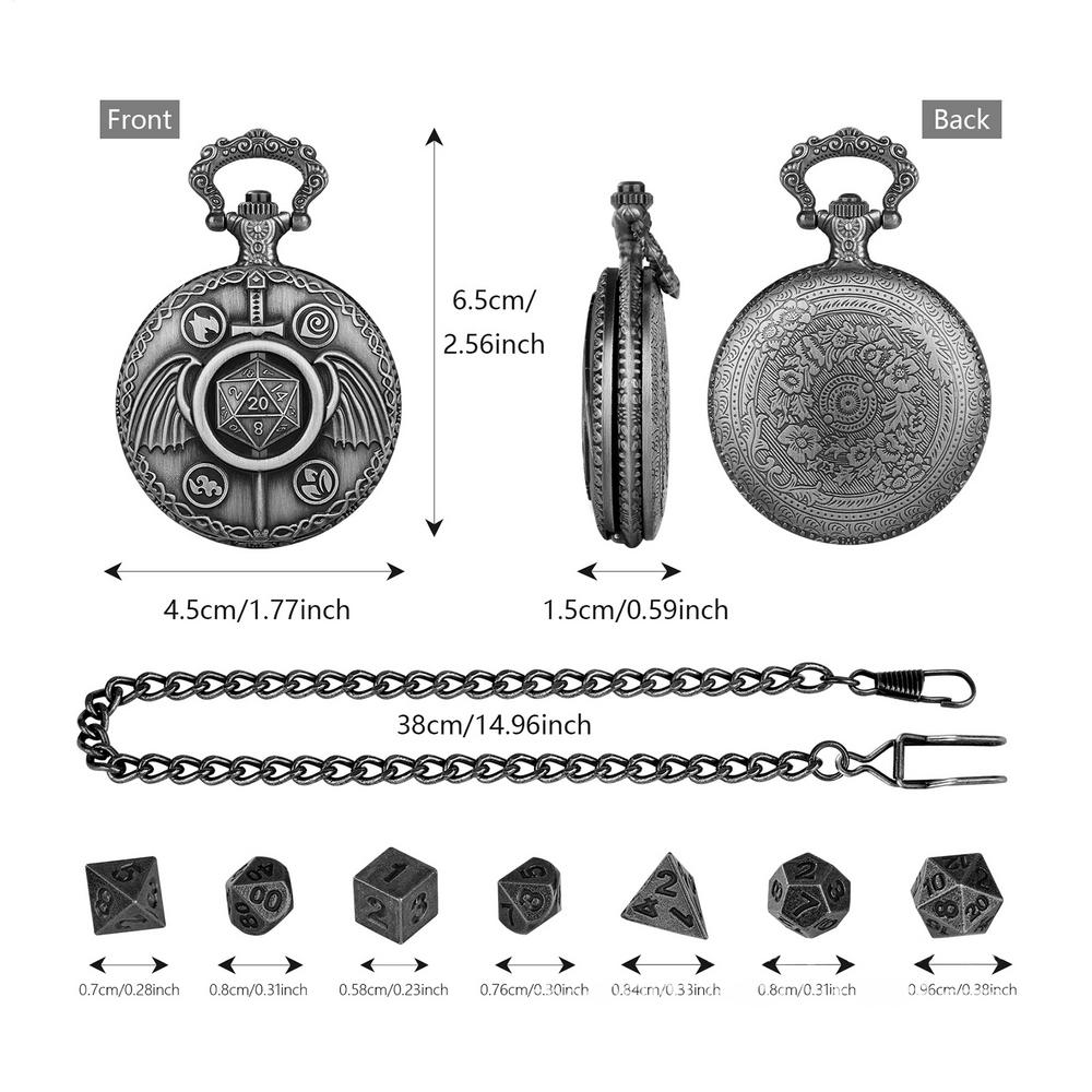 Role Playing Dice Fun Vintage Dice Board Games Exquisite Playing Dice Ultimate Dice Set for Parties Picnics Family Gatherings