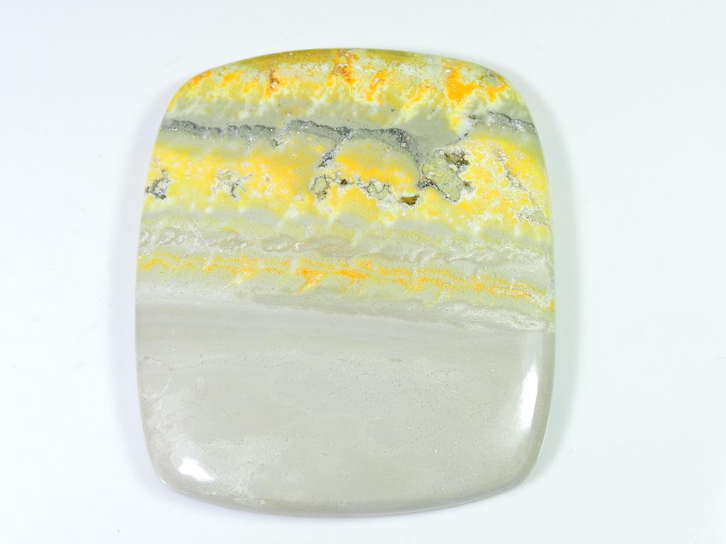 263Cts. Bumblebee Jasper Octagon Big Cabochon Loose Gemstone 56X68X06 MM SK-1641