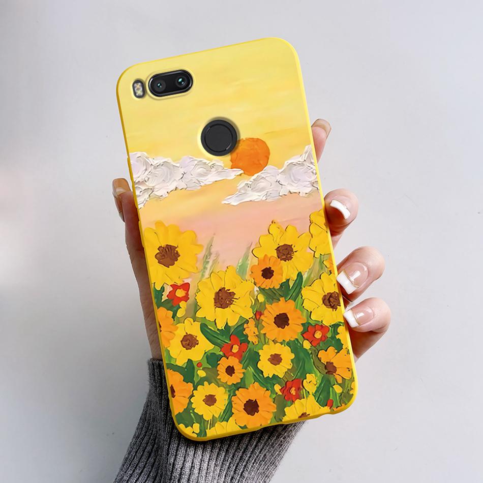 For Xiaomi Mi A1 Case Xiaomi Mi 5x Cute Bear Cartoon Frog Soft Silicone TPU Phone Back Cover Bumper For Xiaomi MiA1 Mi5X Fundas