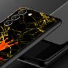 Marmurowy Etui na Telefon z Literą dla Samsung Galaxy S26 S25 S24 S23 S22 S20 S21 FE Ultra S25 Edge Plus 5G Miękki Pokrowiec TPU Fundas Capa Torba