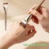 Skin-friendly Liquid Foundation Brush Dense Bristle Flat Concealer Brush  Beauty Tools