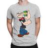 pPopeye poster Novelty 100 Cotton TShirt pPopeye Tees Tops For Unisex