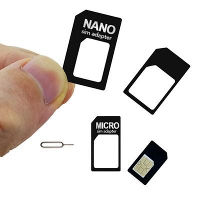 SIM kortelių įrankiai – SIM kortelių adapteriai ir lizdai
