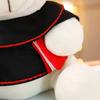 7/9’’ Academic Dress Bear Vivid Cuddleable Pillow Plush for Doll Emotion Appease Non-Deform Office Ornament Gear Store T