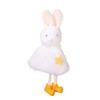 Plush Rabbit Doll Pendant Cute Happy Easter Decoration Easter Long Legs Bunny Doll  Children Gift