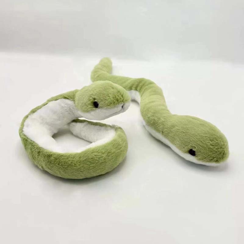 New Year's Little Snake Plush Toy Doll Doll Playful Children's Girl Cute Ornament Doll Mascot Doll Doll Cute Snake Plush Toy