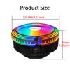 Adegrees B8 120MM CPU Air Cooler 4PIN PWM RGB PC Radiator Fan for Intel 2011 1700 1200 1150 1155 1156 X79 X99 AM3 AM4 Ventilador