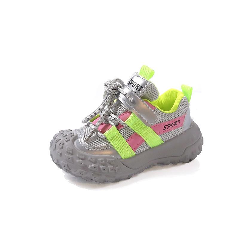 Children's Sneakers Spring Autumn Chunky Girls Basketball Shoes 2024 New Kids Causal Running Shoes School Versatile Thick Bottom