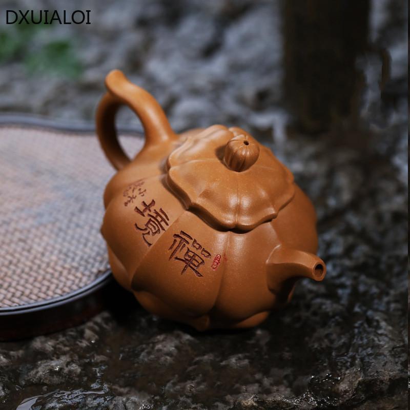 Handmade Purple Clay Pot Old Mud Is Easy To Be Wrapped High Quality Teapot Ceramic Kettle Chinese Style Kungfu Tea Set Tea Pot