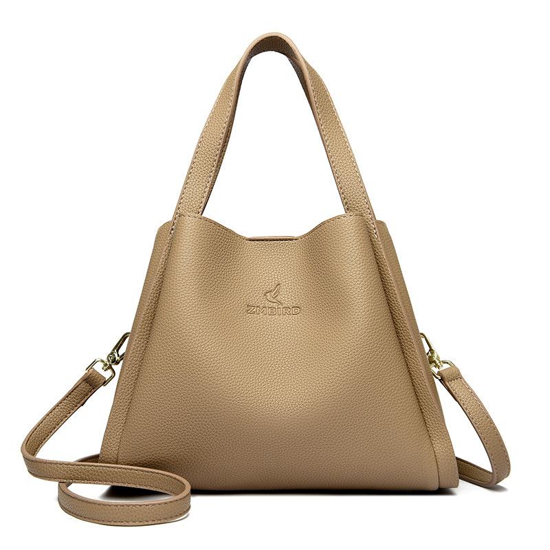 Crocodile Pattern Women's Bag Women's Handbag New Style Fashionable European and American Retro Women's Bag Shoulder Bag
