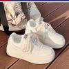 New Spring and Autumn Platform Women's Versatile Cream Casual Student Sports Board Shoes