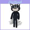 Siren Head Series Black Cat Plush Toy Cuddly Stuffed Doll Ideal For All Ages