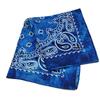 kakatrend bandana paisley 100% cotton tie-dye light blue adult bandana handkerchief unisex durag large size men's sky blue 55cm x 55cm