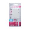 ELECOM USB Tap/USB Female x 4/AC x 1/60cm/3.1A/White