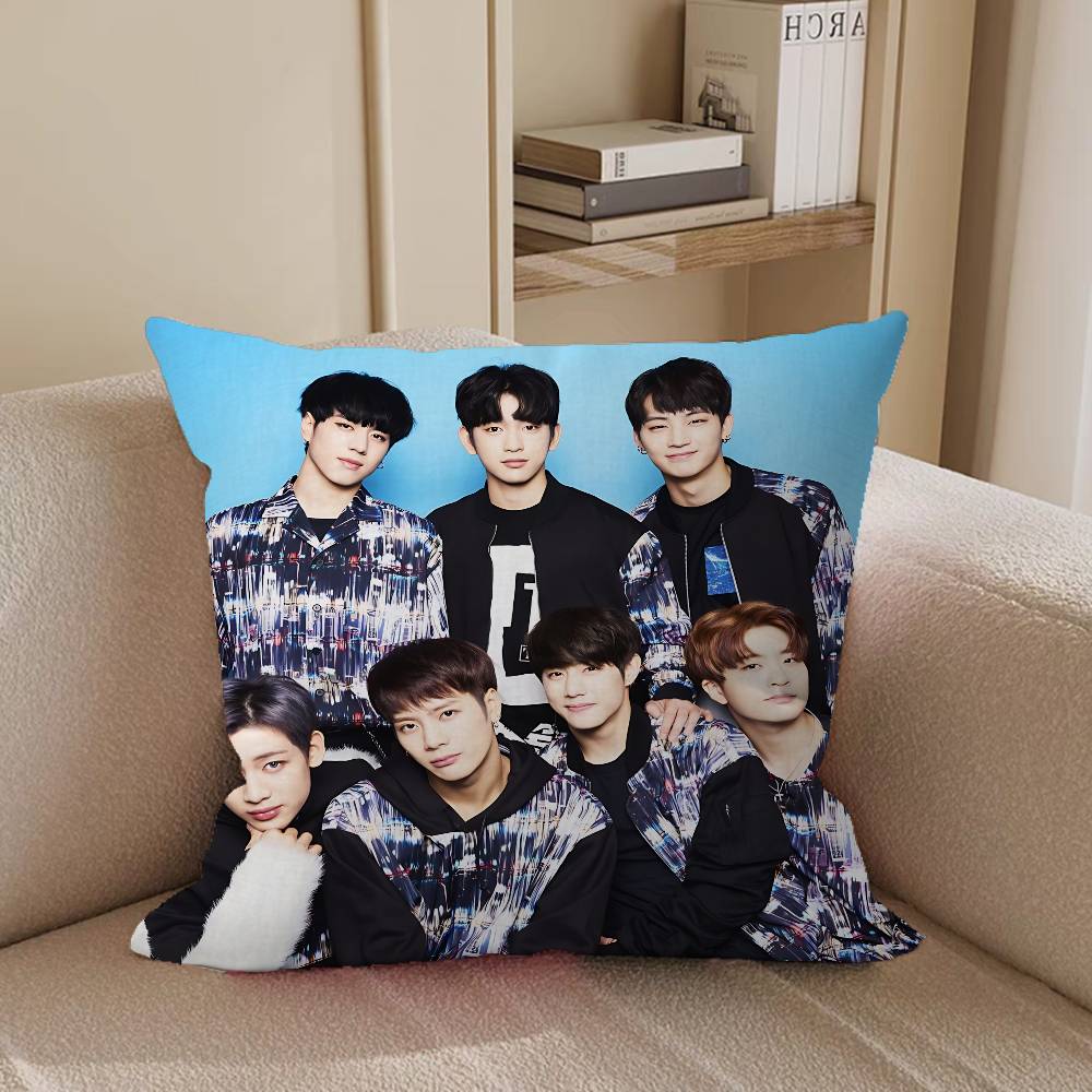 AnimeS G-GOT-7 Pillow Cover For Bedroom Room And Living Room Sofa Decorative Cushion Cover