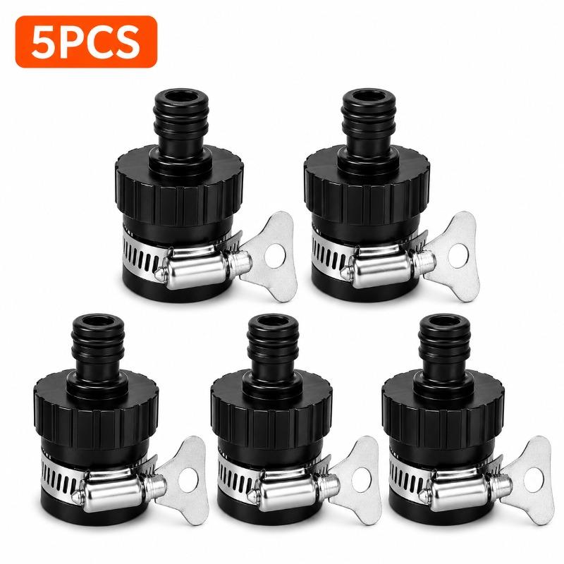 Durable Universal Quick Connect Tap Connector Plastic Hose Faucet Adapter for Garden Car Washing Irrigation Outdoor Watering