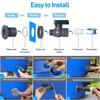 Complete Rain Barrels Spigot Faucet System 2 PVC Ball Valves Garden Hose Connectors For Rainwater Collection Harvesting