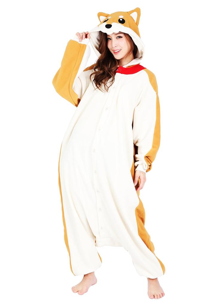 SAZAC Fleece Animal Kigurumi Shiba Inu