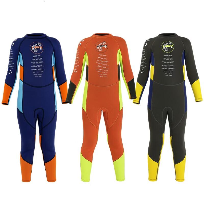 Kids Thermal One-Piece Long Sleeve Wetsuit
