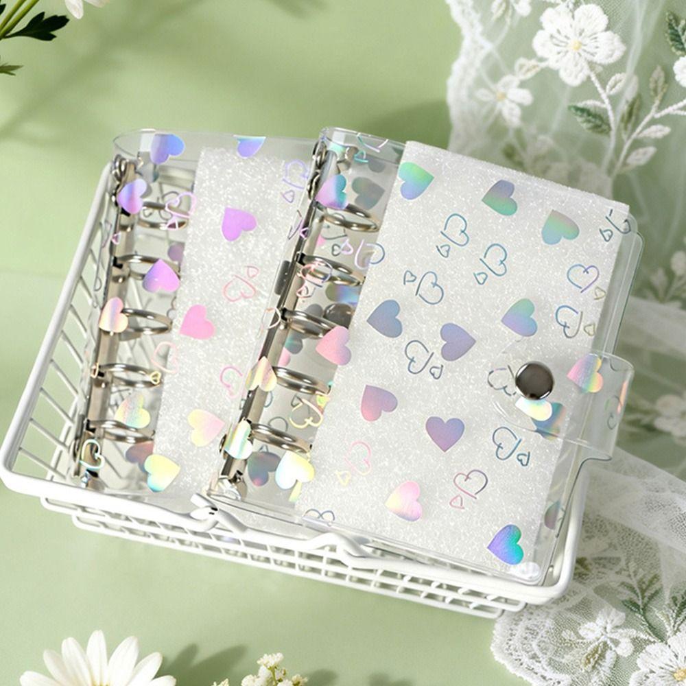 A5/A6/A7/M5 Binder Cover PVC Planner Cover New Loose-Leaf Notebook Shell  Students