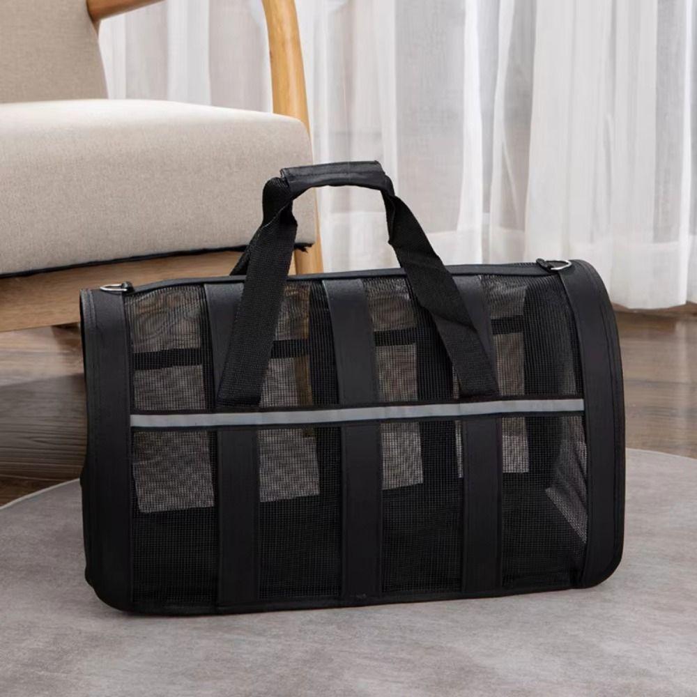 Comfortable Cats Dog Carrier Foldable Pet Travel Bag Outdoor Cat Carrier Bag  Pet Accessories