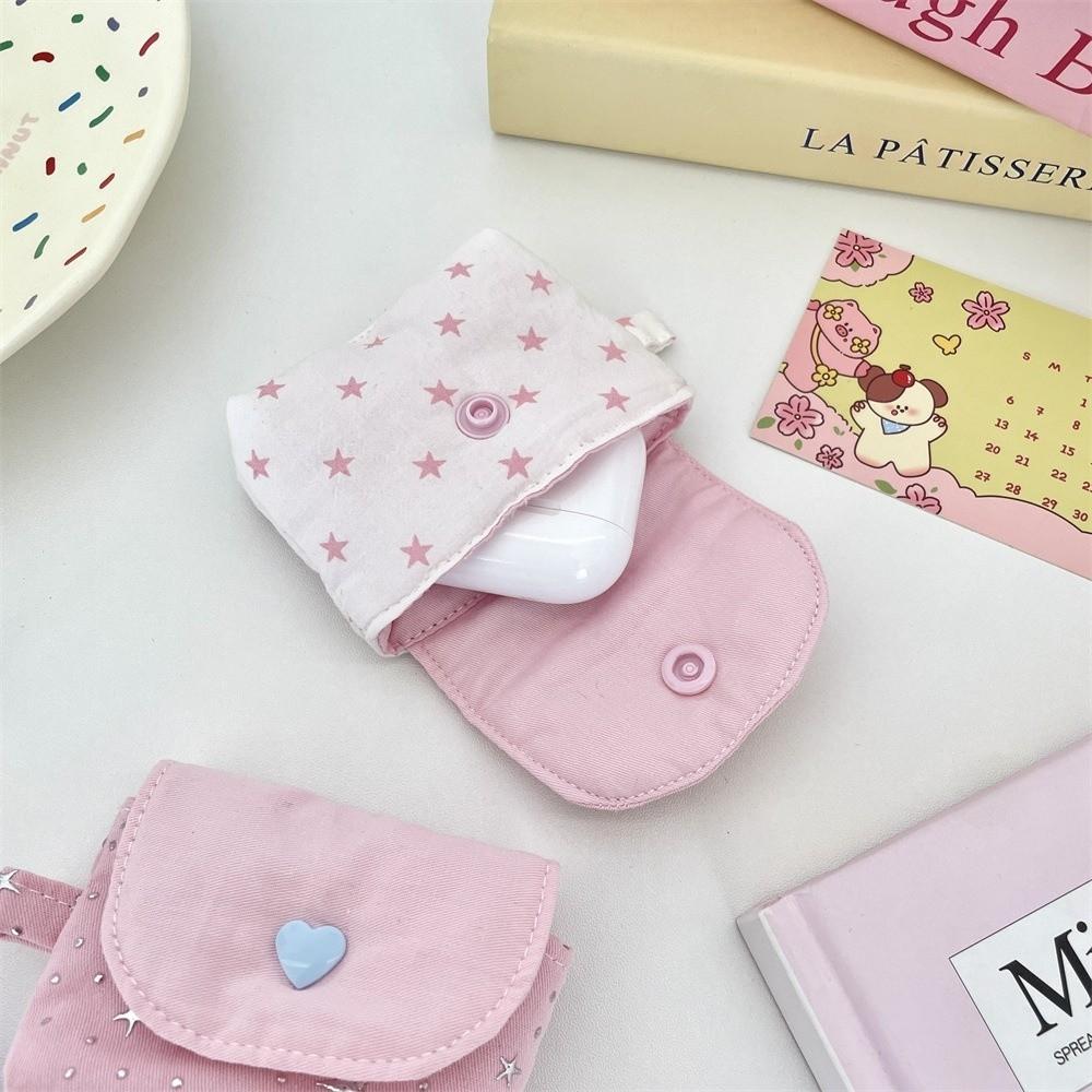 Mini Coin Purse Sequined Stars Key Jewelry Protective Pouch Earphone Storage Bag  for Women Girls