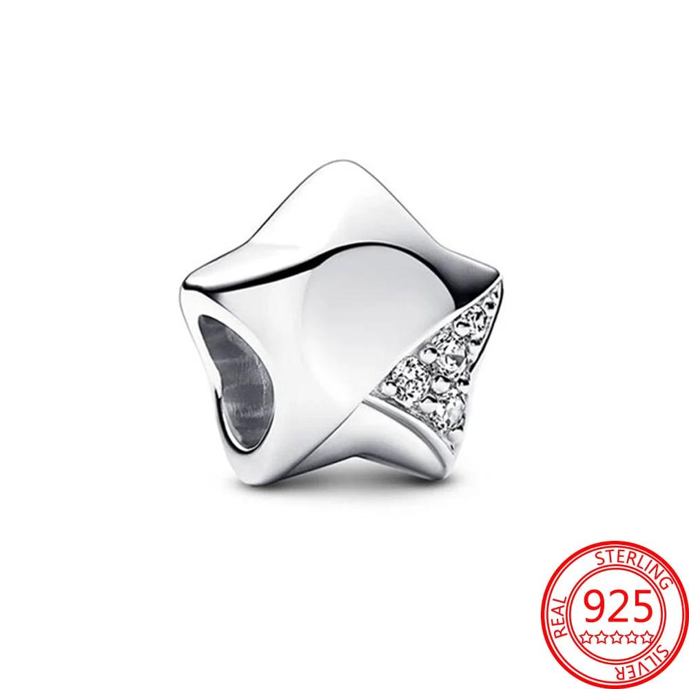 Original Copper Colorful Star Heart Infinite Symbol Bead Charms For Diy Bracelet Necklace Women Gift