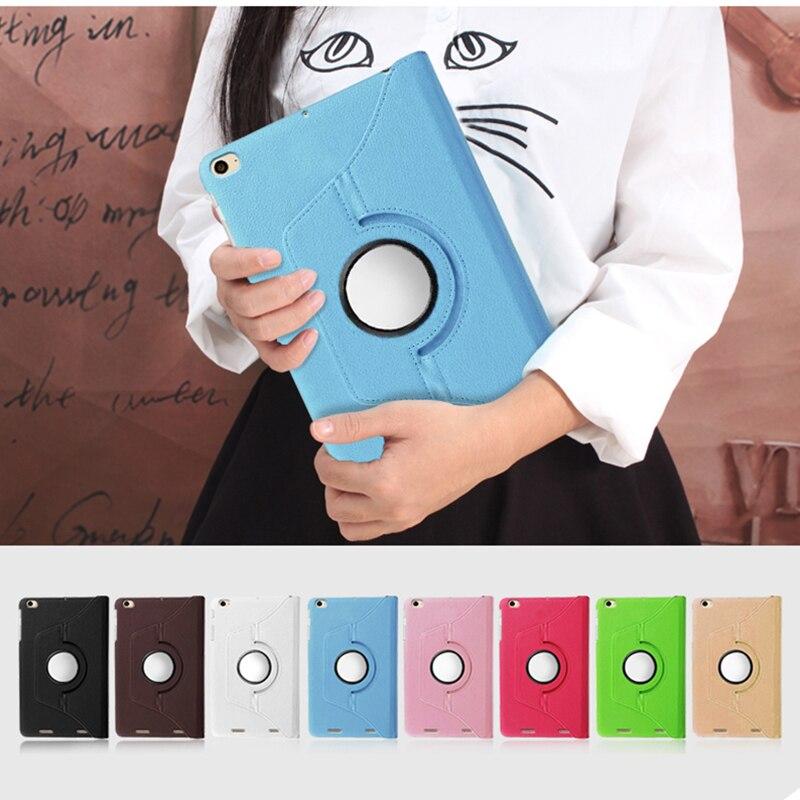 Pro Xiaomi Mi Pad 4 Plus 360 Rotační pouzdro Tablet PU Kožený Flip Cover MIPAD 4 Plus Sleeve 10,1 8,0 palcový Full Protector Bag