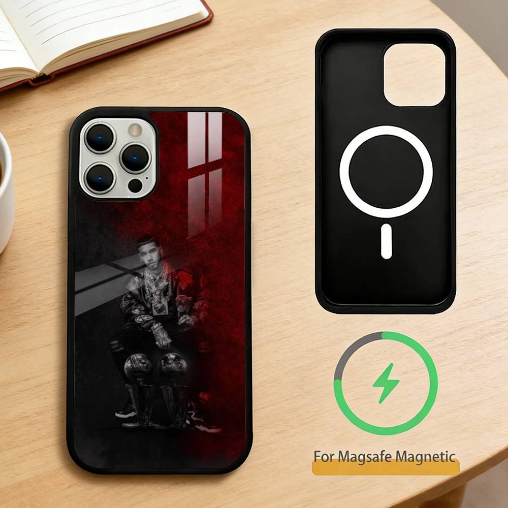 Rapper A-Anuel AA  Phone Case For iPhone 14,16,15,13,17,12,Plus,Pro,Max Magnetic For Magsafe Frosted Cover