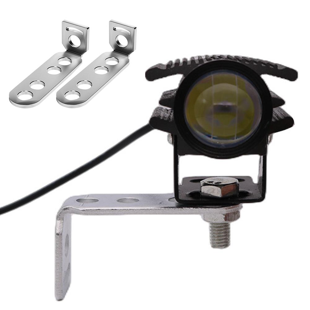 2 buc suport universal de montare pentru motocicleta far oglindă retrovizoare spotlight lampă de semnalizare fix suport de montare
