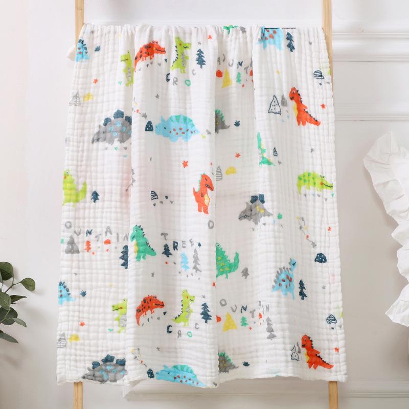 

110x110 см детское хлопковое банное полотенце с принтом Pumi детское полотенце с мягким одеялом марлевая утолщенная банная сумка с детскими товарами