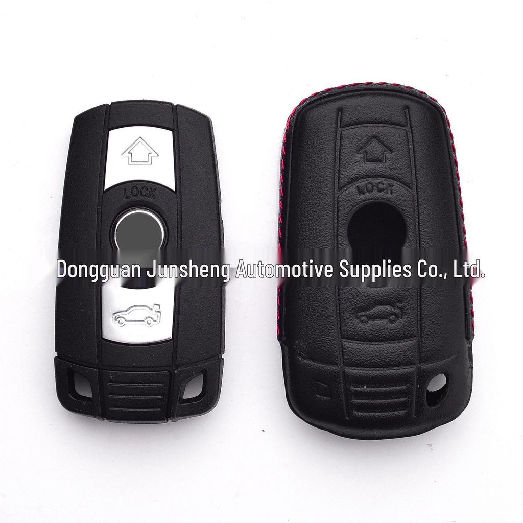 Genuine Leather Car Key Case for Mini 1 & 3 Series – Hot-Pressed Shaping Original Key Cover