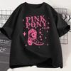Pink Pony Club Chappell Roan Botas de Vaquera Camiseta Mujer Hip Hop Moda Música Country Camiseta Dama Chica Camisetas de Algodón Unisex