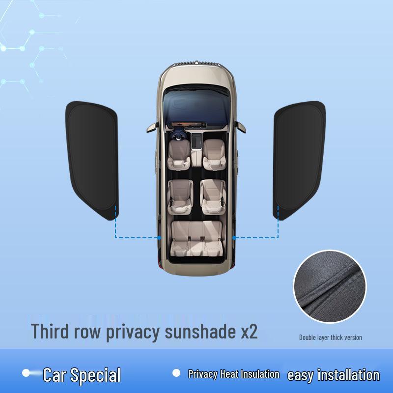 Geely 26th Gen Emgrand Car Window Sun Shade: Heat Insulation, Sun Protection, Privacy, Camping Board