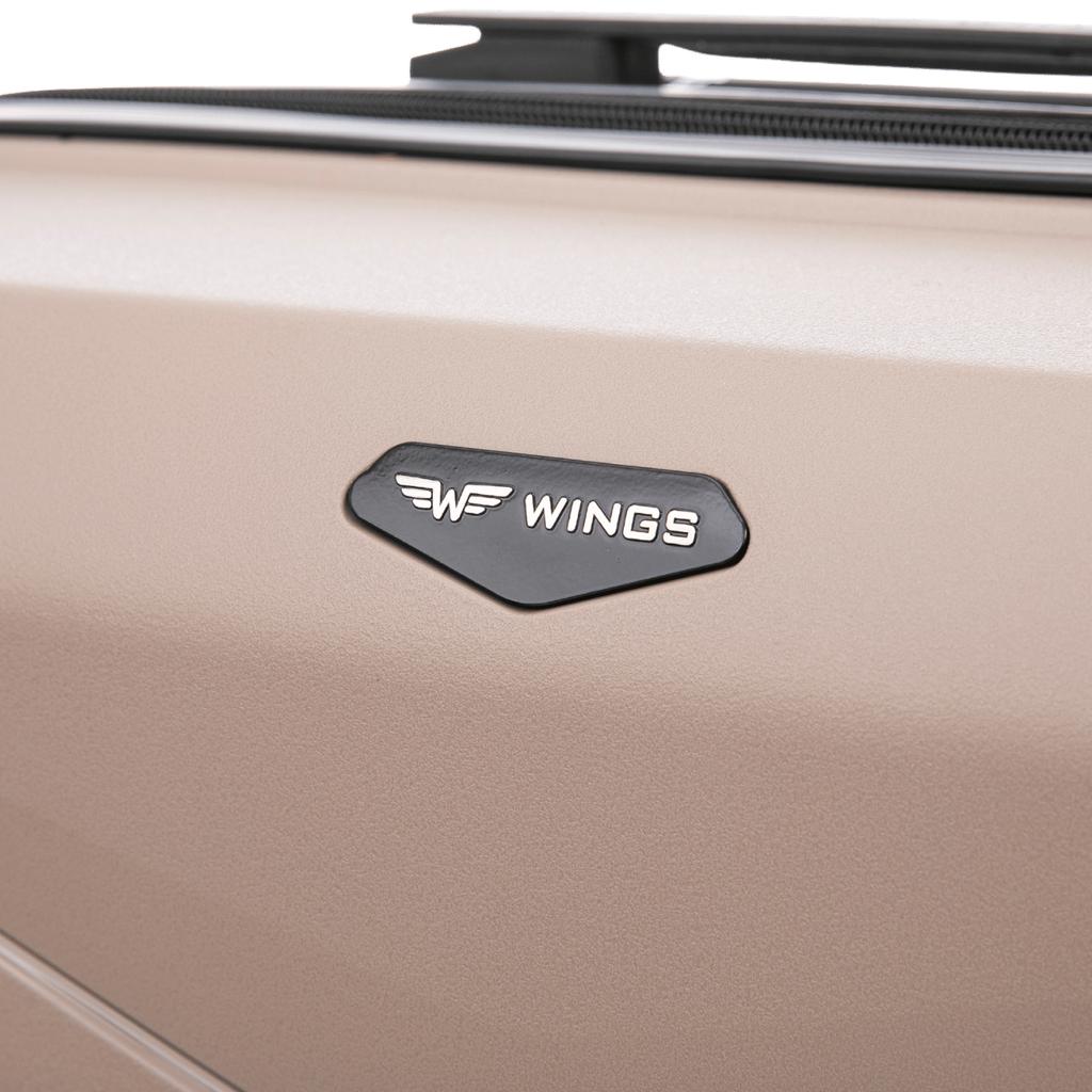 Großer Koffer Wings Phoenix 2.0 Polypropylen 28" Champagner