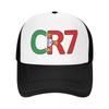 Custom Fashion Unisex Soccer Gift Football CR Trucker Hat Adult Adjustable Ronaldos Baseball Cap Women Unisex Hip Hop Trucker Cap