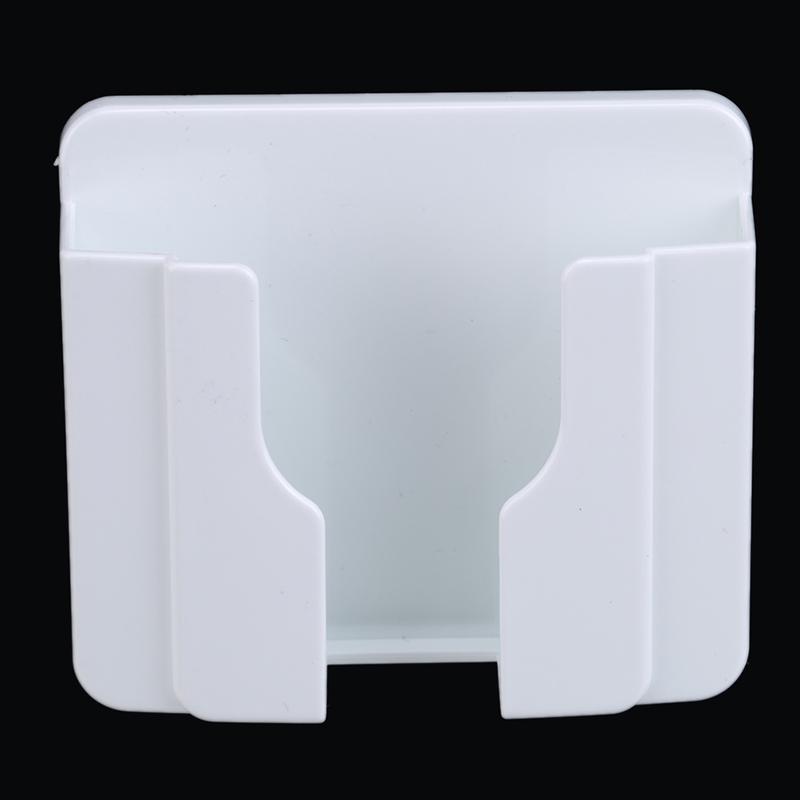 Bedside iPad Mobile Phone Wall Mount Smartphone Holder Charging Shelf Matte Seamless Plastic Bracket