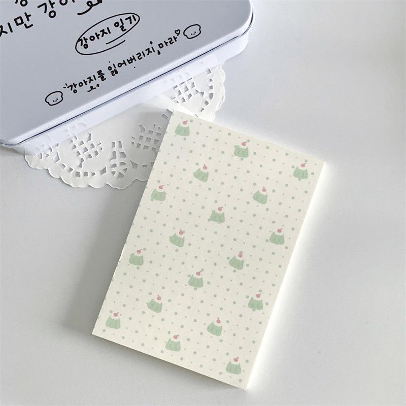 50Sheets Cartoon Cute Notebook Kawaii Tearable Message Note Pad Portable Non-Sticky Notepad Student Stationery Office Supplies