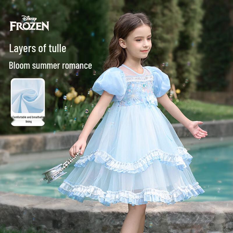 Girls  Disney Elsa Princess Dress 120