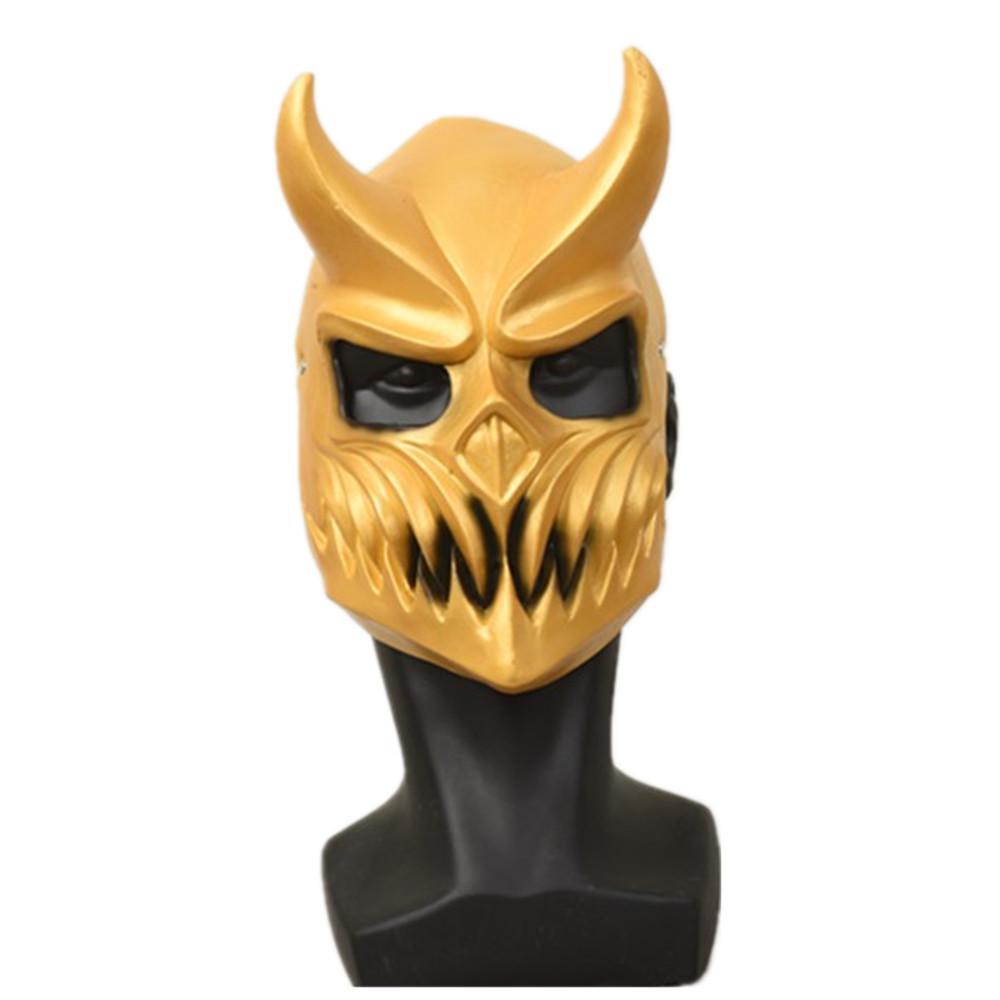 Electronic Music Festival Props Golden Death Sons Of Darkness Russian Dead Nuclear Band Mask Halloween Ball Performance Party