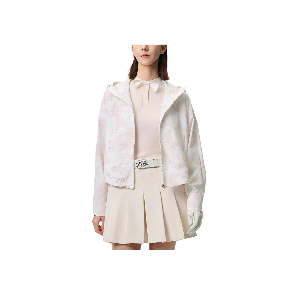 New FILA Golf Series Jackets Coats Women's Jade White A11W525718F-WT