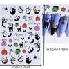 1Pc Halloween Nail Stickerscute Halloween Ghost Pumpkin Skull Black Cat Nail Stickersdiy Party Prom Nail Decoration Stickers