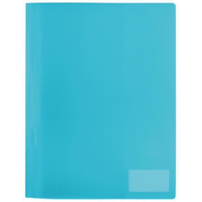 HERMA Chemise ... Lamelles, PP, A4, bleu clair translucide 0,000000 Noir