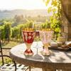 Bucolic Yet Delicate Kovový pohár na víno s protiskluzovou základnou Tradiční barové příslušenství Pro denní použití nebo jako dárek