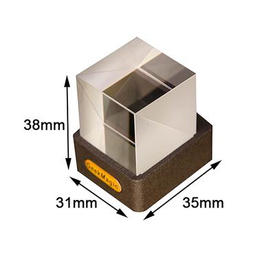 Cube Photo Display Holographic Desktop Smart Weather Station Digital Clock With Gif Animations Album